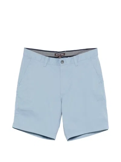Michael Kors Belt-loop Shorts In Blue