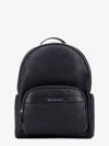 Michael Kors Bex Leather Backpack With Frontal Logo Patch