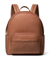 Michael Kors Bex Medium Leather Backpack In Brown