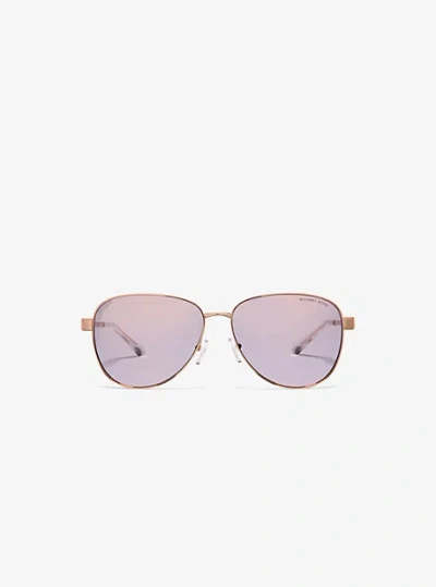 Michael Kors Biarritz Sunglasses In Pink