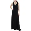 Michael Kors Bias-cut Satin Charmeuse Gown In Black