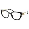 Michael Kors Bierzo Mk 4140u 3005 54mm Womens Square Eyeglasses 54mm In Black