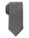 Michael Kors Big & Tall Hinson Textured Tie In Charcoal