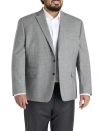 Michael Kors Big & Tall Houndstooth Sport Coat In Gray