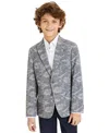 Michael Kors Big Boys Classic Fit Camo Sport Coat