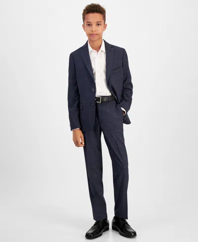 Michael Kors Kids' Big Boys Classic Suit In Brown