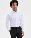 Michael Kors Big Boys Linen Button-down Shirt In White