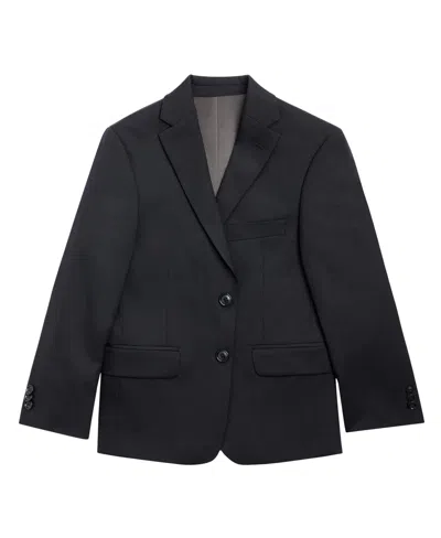 Michael Kors Kids' Big Boys Knit Suit Jacket In Black