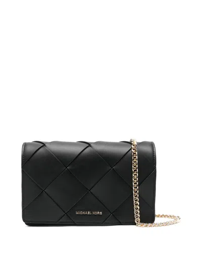 Michael Kors Black Calf Crossbody Bag