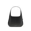 Michael Kors Alice Leather Shoulder Bag Structured Top Handle In White