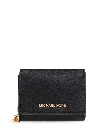 Michael Kors Black Calf Leather Wallet