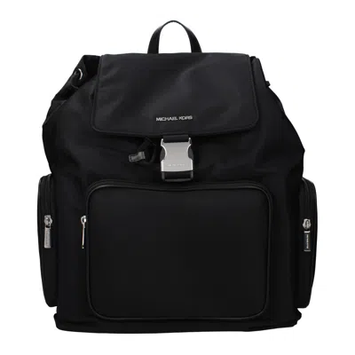 Michael Kors Black Fabric Backpack