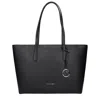 Michael Kors Black Fabric Shoulder Bag In Black