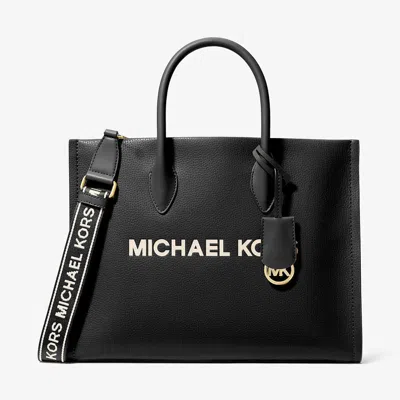 Michael Kors Black Fur Tote Bag