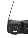 Michael Kors Black Leather Bags