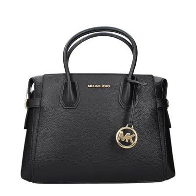 Michael Kors Black Leather Handbag