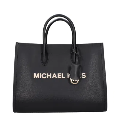 Michael Kors Black Leather Handbag