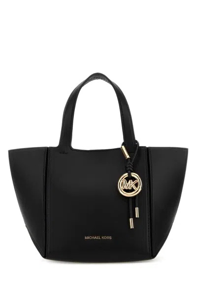 Michael Kors Black Leather Jordi Handbag