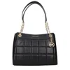 Michael Kors Black Leather Shoulder Bag