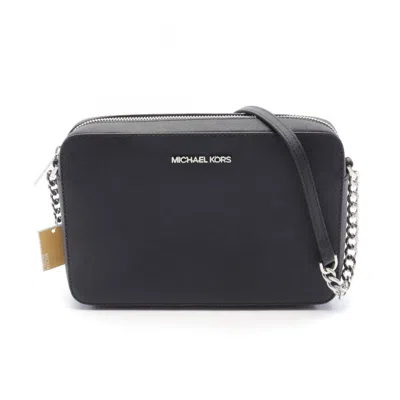 Pre-owned Michael Kors Black Leather Shoulder Bag ()