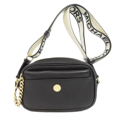 Pre-owned Michael Kors Black Leather Shoulder Bag ()