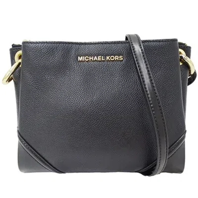 Pre-owned Michael Kors Black Leather Shoulder Bag ()