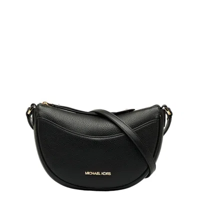 Pre-owned Michael Kors Black Leather Shoulder Bag ()
