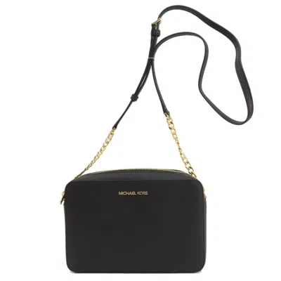 Pre-owned Michael Kors Black Leather Shoulder Bag ()