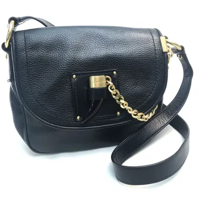 Pre-owned Michael Kors Black Leather Shoulder Bag ()