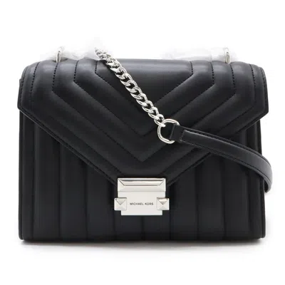 Pre-owned Michael Kors Black Leather Shoulder Bag ()