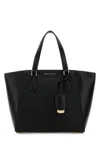 Michael Kors Taryn Shoulder Bag In Black Leather