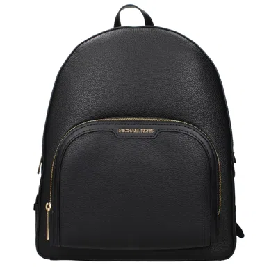 Michael Kors Black Leather Women's Backpack