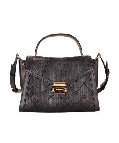 Michael Kors Black Logo Logo Handbag