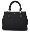 Michael Kors Black Marilyn Leather Bag In Black