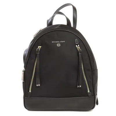 Pre-owned Michael Kors Black Nylon Backpack ()