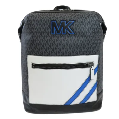 Pre-owned Michael Kors Black Pvc Backpack ()