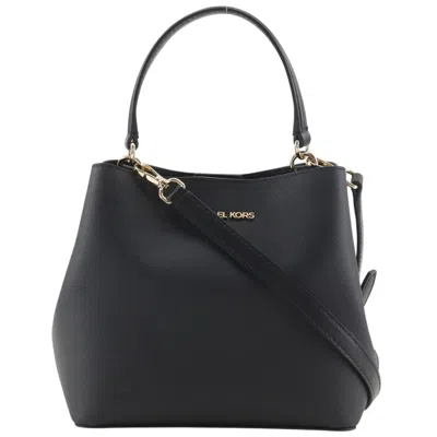 Pre-owned Michael Kors Black Pvc Handbag Sling Bag ()