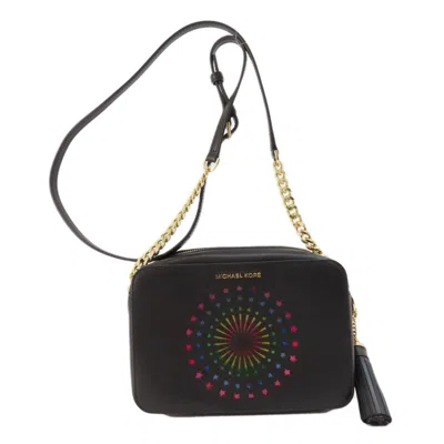 Pre-owned Michael Kors Black Pvc Shoulder Bag ()