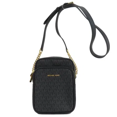 Pre-owned Michael Kors Black Pvc Shoulder Bag ()