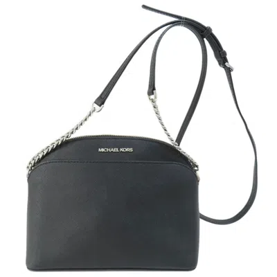 Pre-owned Michael Kors Black Pvc Shoulder Bag ()