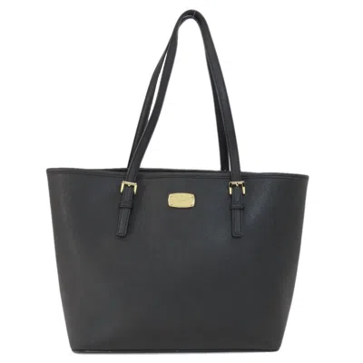 Pre-owned Michael Kors Black Pvc Tote Bag ()