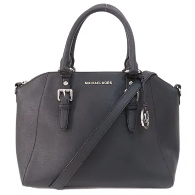Pre-owned Michael Kors Black Pvc Tote Bag ()