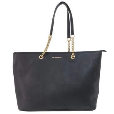 Pre-owned Michael Kors Black Pvc Tote Bag ()