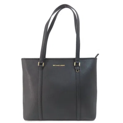 Pre-owned Michael Kors Black Pvc Tote Bag ()