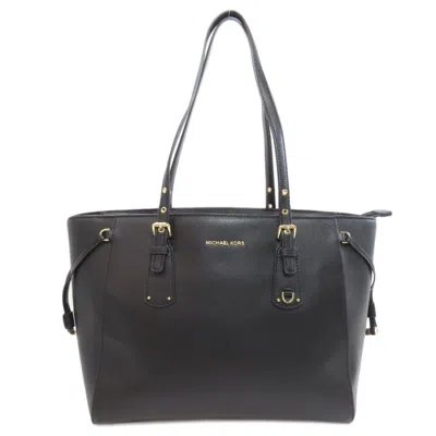 Pre-owned Michael Kors Black Pvc Tote Bag ()