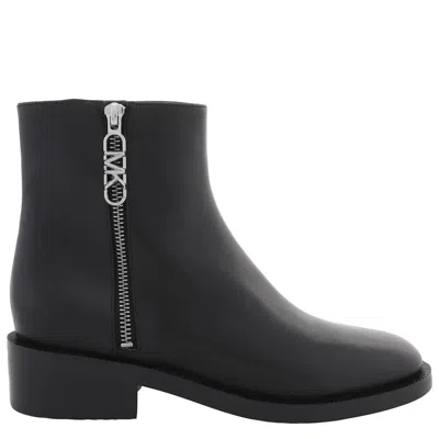 Michael Kors Black Regan Leather Boots