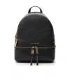 Michael Kors Medium Rhea Backpack In Black