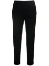 Michael Kors Black Slim Pants With Concealed Fastening In Cotton Woman In Black