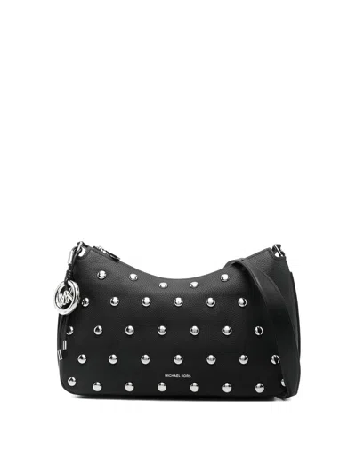 Michael Kors Black Studded Shoulder Bag
