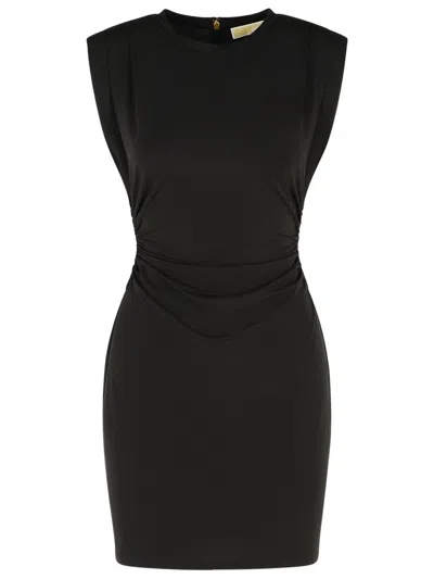 Michael Kors Black Viscose Blend Mini Dress